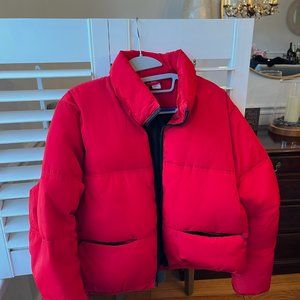 Red Puffer Jacket